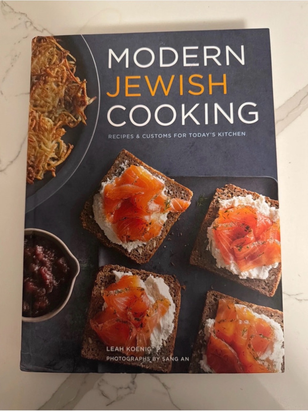 Modern Jewish Cooking Cookbook - Blue Cover